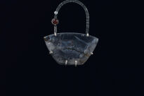 Zawieszka Kwarc Dendrytowy i Granat Srebro 925 - 8