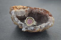 Pierścionek Turmalin Arbuzowy r.14 Srebro 925 - 8