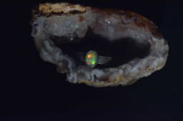 Pierścionek Opal Etiopski r.10 Srebro 925 Rękodzieło - 3