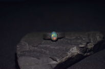 Pierścionek Opal Etiopski r.10 Srebro 925 Rękodzieło - 8