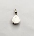 Malutki Wisiorek Ciemny Pomarańczowy Opal Etiopia Srebro 925 - 10