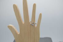 Srebrny pierścionek regulowany Wąż Żmija Srebro 925 Rodowane - 12