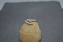 Srebrny pierścionek regulowany Wąż Żmija Srebro 925 Rodowane - 11