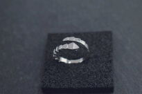 Srebrny pierścionek regulowany Wąż Żmija Srebro 925 Rodowane - 7