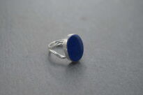 Pierścionek Lapis Lazuli r.20 Srebro 925 - 4