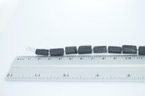 Bransoleta Czarny Turmalin Naturalny Srebro 925 - 11