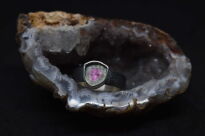 Pierścionek Turmalin Arbuzowy r.12 Srebro 925 - 8