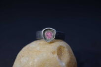 Pierścionek Turmalin Arbuzowy r.12 Srebro 925 - 7