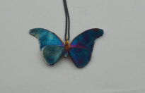 Zawieszka Motyl Kolorowy Srebro 925 - 6