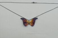 Zawieszka Motyl Kolorowy Srebro 925 - 9