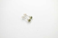 Kolczyki Małe Oliwin Perydot (4 mm) Sztyft Srebro 925 - 10