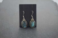 Kolczyki Wiszące Labradoryt Srebro 925 - 5