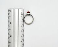 Pierścień Opal Meksyk Fire Ognisty r.13 Srebro 925 - 15