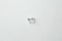 Małe Kolczyki Ametyst Fasetowany Sztyft Srebro 925 - 9