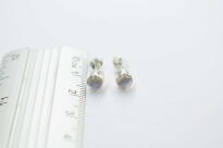 Kolczyki Labradoryt Sztyft Srebro 925 - 15