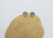 Kolczyki Labradoryt Sztyft Srebro 925 - 6