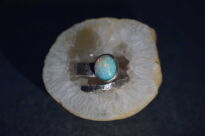 Pierścionek Opal Etiopski Srebro 925 Regulowany - 3