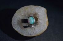 Pierścionek Opal Etiopski Srebro 925 Regulowany - 7