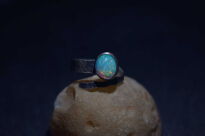 Pierścionek Opal Etiopski Srebro 925 Regulowany - 8