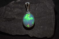 Wisiorek Zawieszka Duży Opal Etiopia Srebro 925 - 12