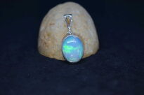 Wisiorek Zawieszka Duży Opal Etiopia Srebro 925 - 13