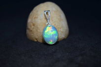 Wisiorek Zawieszka Duży Opal Etiopia Srebro 925 - 9