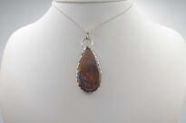 Wisiorek Opal Australia Boulder Srebro 925 - 6