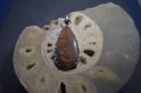 Wisiorek Opal Australia Boulder Srebro 925 - 7