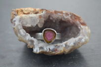 Pierścionek Turmalin Arbuzowy r.12 Srebro 925 - 7