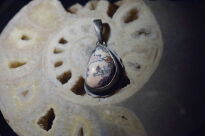 Wisiorek Zawieszka Opal Meksyk Kantera Srebro 925 Rękodzieło - 12