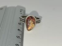 Pierścień Opal Meksyk Cantera Srebro 925 - 11
