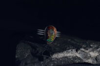 Pierścień Opal Meksyk Cantera Srebro 925 - 3