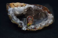 Pierścień Opal Meksyk Cantera Srebro 925 - 4