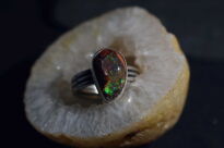 Pierścień Opal Meksyk Cantera Srebro 925 - 5