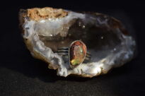 Pierścień Opal Meksyk Cantera Srebro 925 - 7