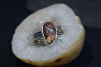 Pierścień Opal Meksyk Cantera Srebro 925 - 8