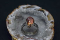 Pierścień Opal Meksyk Cantera Srebro 925 - 9
