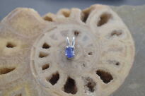 Wisiorek Tanzanit Malutka Zawieszka z Tanzanitem Srebro 925 Naturalny Fasetowany Tanzanit - 9