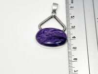 Zawieszka Wisiorek Czaroit Srebro 925 - 10