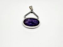 Zawieszka Wisiorek Czaroit Srebro 925 - 11