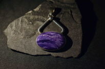 Zawieszka Wisiorek Czaroit Srebro 925 - 4