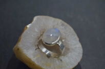 Pierścionek Kamień Księżycowy r.16 Srebro 925 - 5