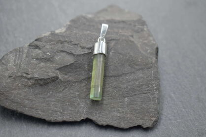 Zawieszka Wisiorek Turmalin Arbuzowy Srebro 925