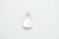 Srebrny wisiorek z opalem etiopskim – łezka z filigranem Srebro 925 Rękodzieło - 16