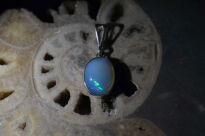 Wisiorek Zawieszka Duży Opal Etiopia Srebro 925 - 14