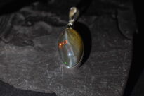 Zawieszka Wisiorek Naturalnie Ciemny Opal Etiopia Srebro 925 - 8