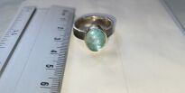 Pierścionek Akwamaryn r.20 Srebro 925 - 4