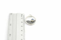 Opal etiopski naturalny zawieszka góry rękodzieło srebro 925 - 12