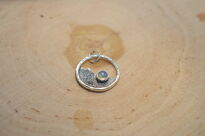 Opal etiopski naturalny zawieszka góry rękodzieło srebro 925 - 5