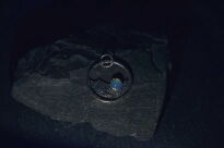 Opal etiopski naturalny zawieszka góry rękodzieło srebro 925 - 7